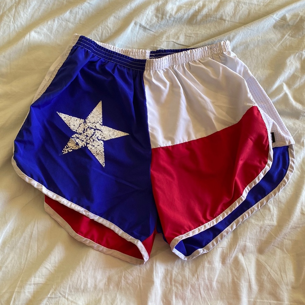 Texas Flag Athletic Shorts